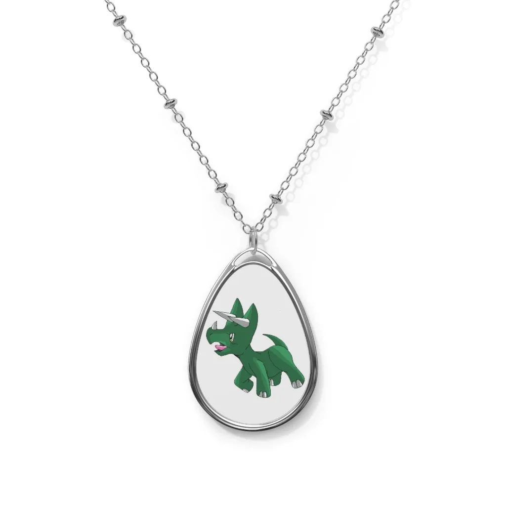 Treevetop Oval Necklace