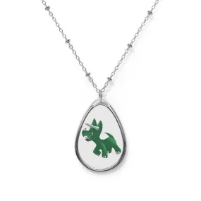 Treevetop Oval Necklace