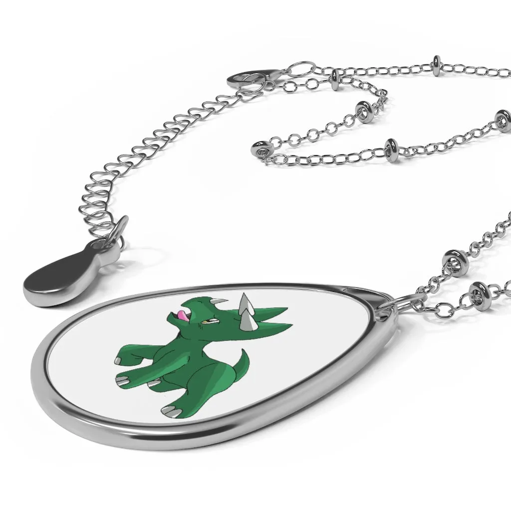 Treevetop Oval Necklace