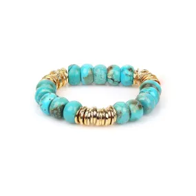 TURQUOISE | GOLD DISC