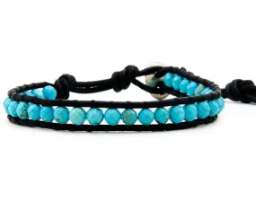 Turquoise Single Wrap Bracelet
