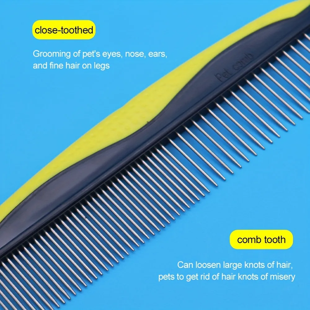 Ultimate Pet Grooming Tool for Hair Removal and Detangling