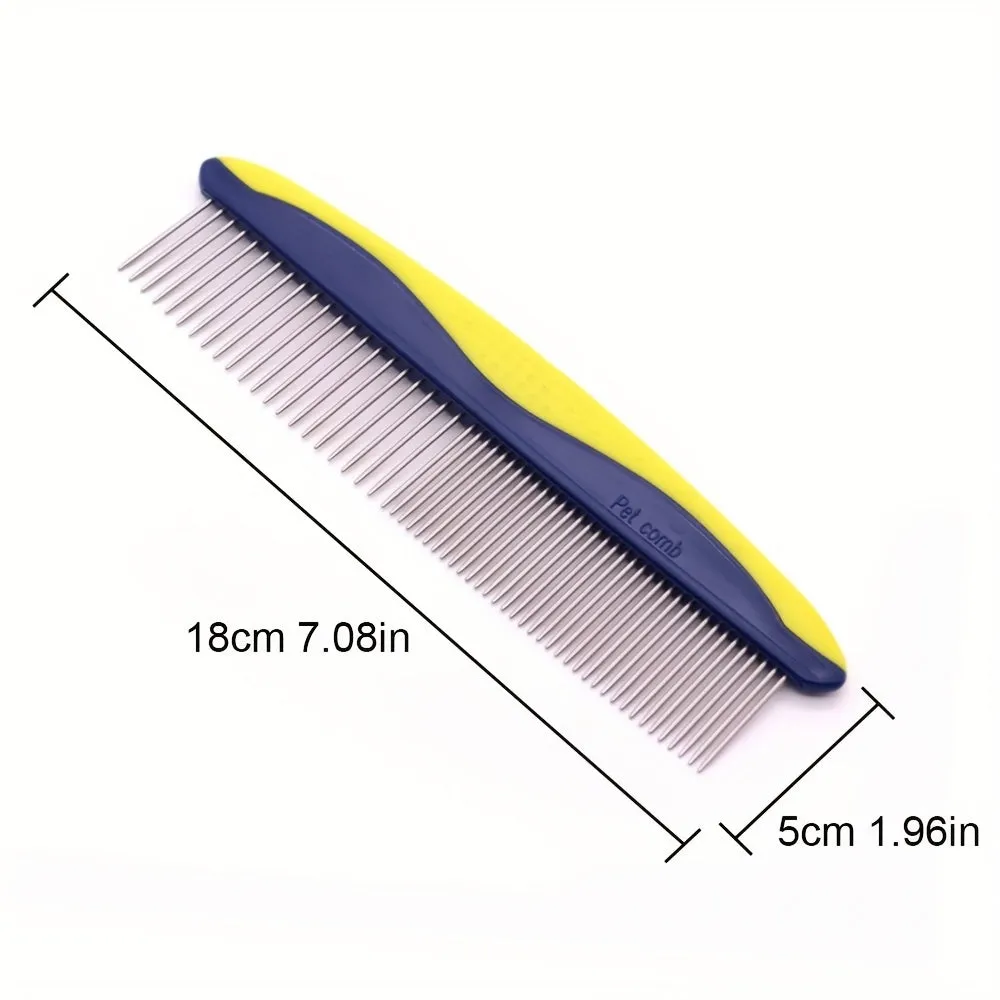 Ultimate Pet Grooming Tool for Hair Removal and Detangling
