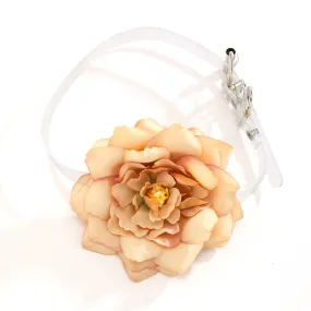 Vienna Verve Spun Silk Necklace with Leather Buckle