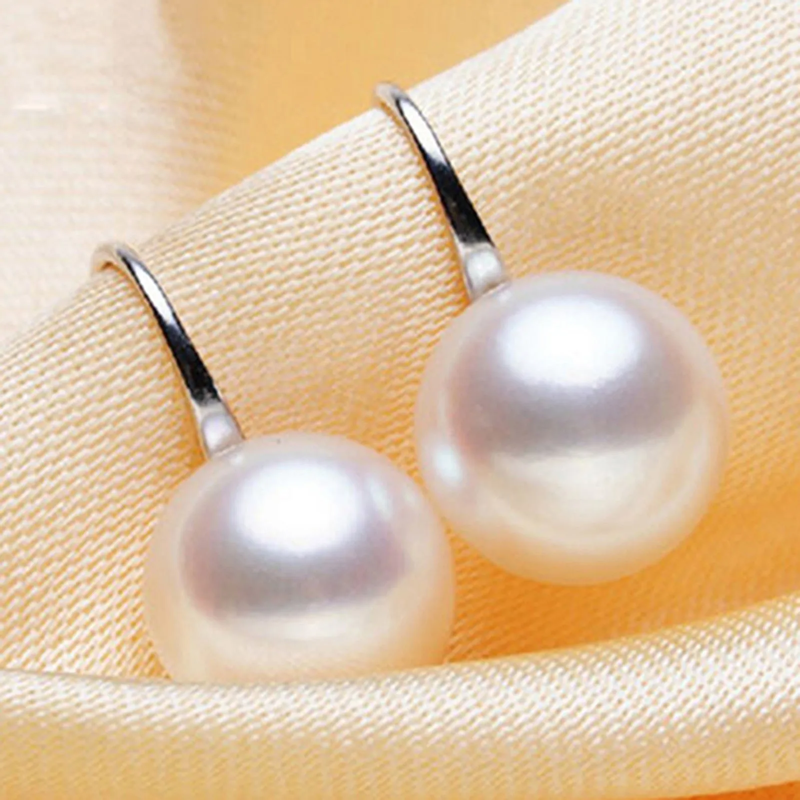 Women Earrings Imitation Pearls Ball Hook Earrings Eardrops Bridal Wedding Party Jewelry