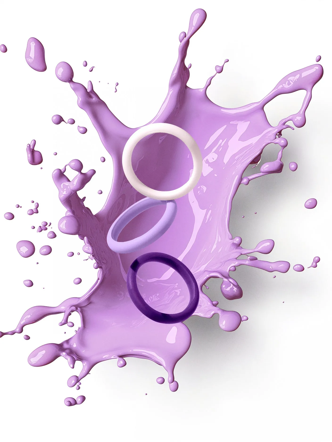 Women's Classic Purple Triple Stack