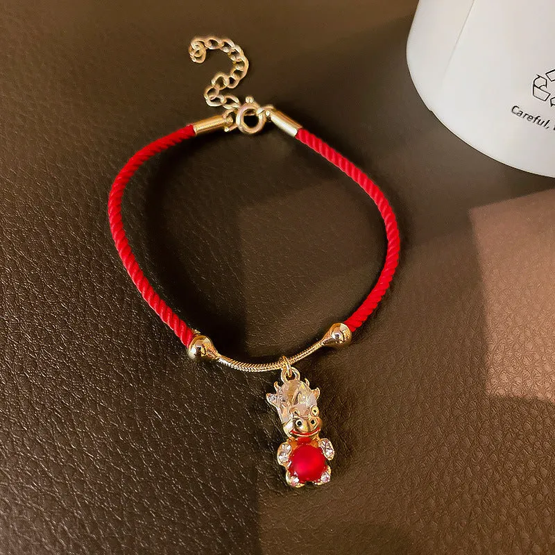 Year Of The Ox Transshipment Red String Bracelet