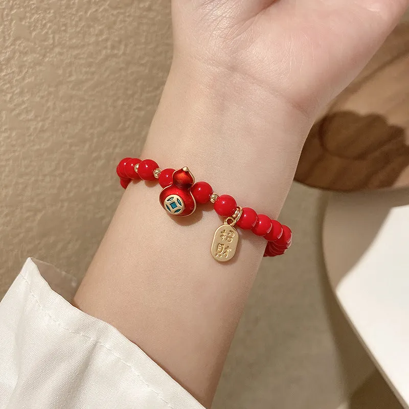 Year Of The Ox Transshipment Red String Bracelet
