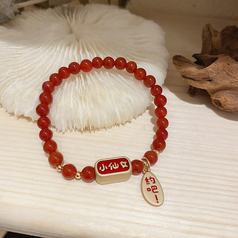 Year Of The Ox Transshipment Red String Bracelet
