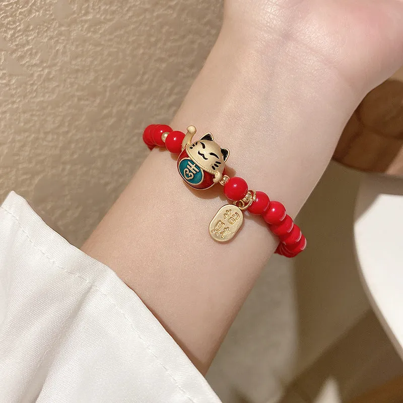 Year Of The Ox Transshipment Red String Bracelet