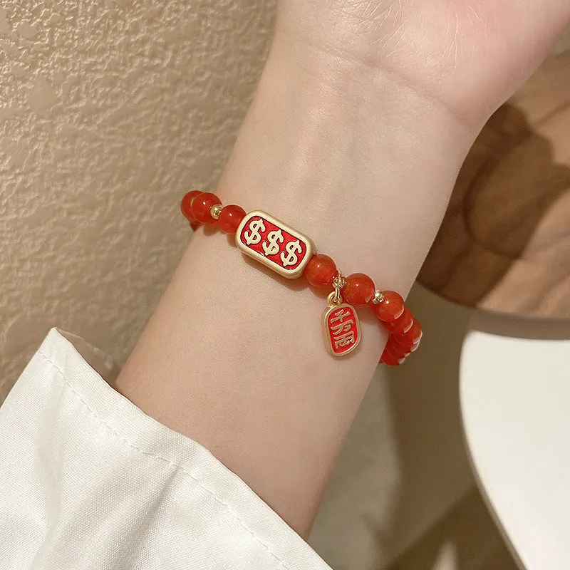 Year Of The Ox Transshipment Red String Bracelet