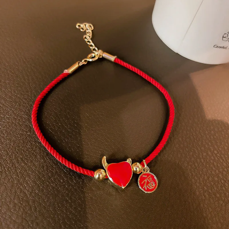 Year Of The Ox Transshipment Red String Bracelet